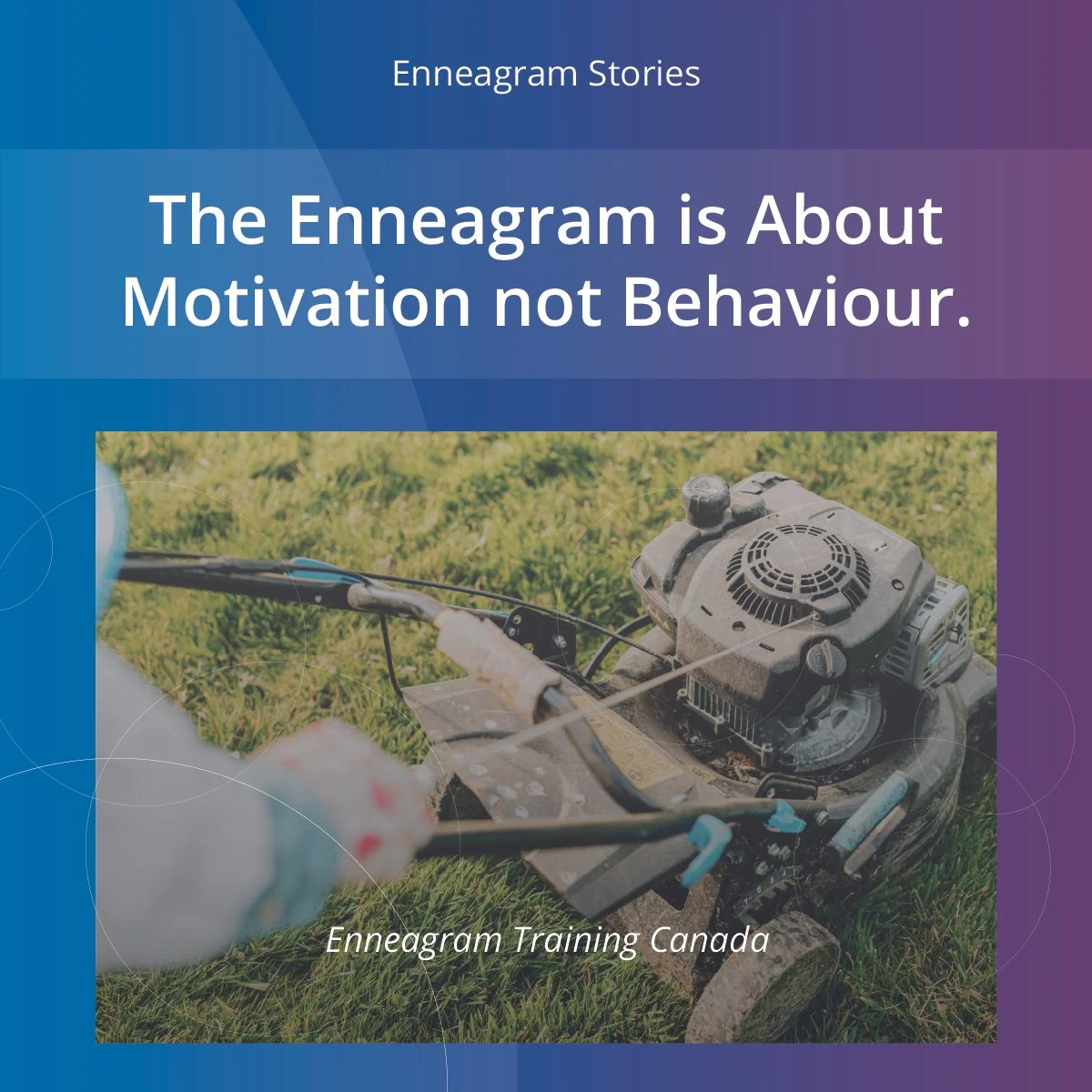 The Enneagram is About Motivation not Behaviour.