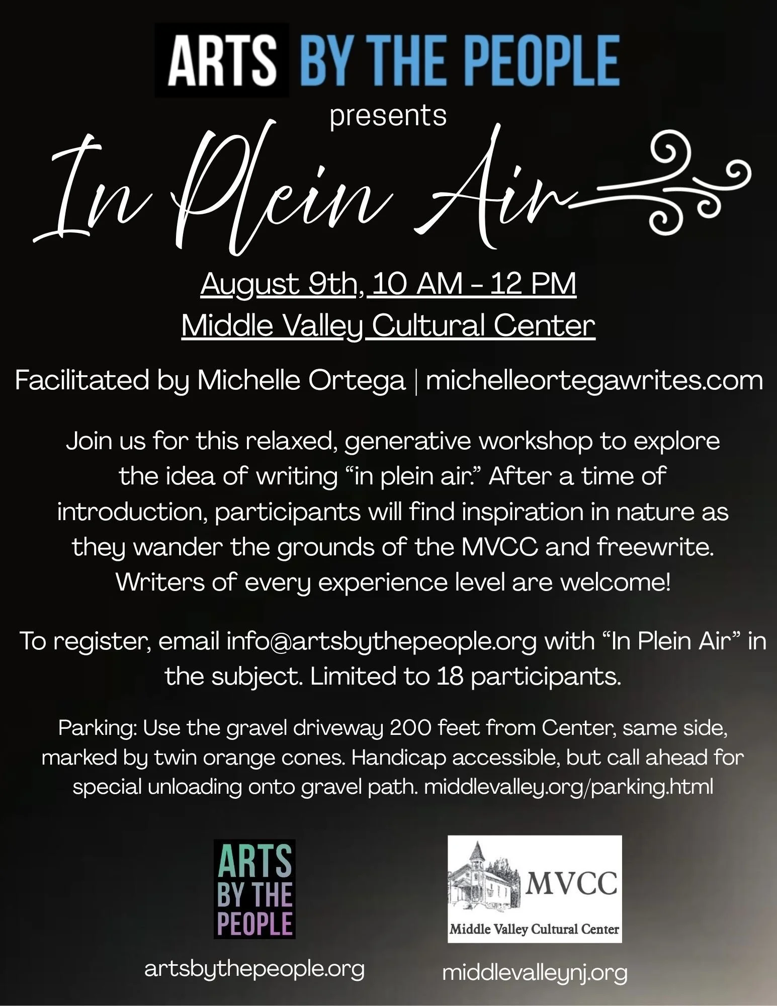 In Plein Air Writing Workshop