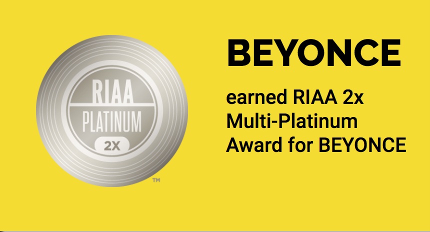 Beyonce - Beyonce (Album) - 2x Platinum.png