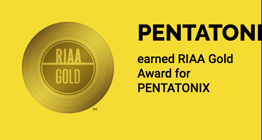 Pentatonix - Pentatonix (album) - Gold.png