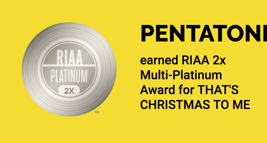 Pentatonix - Thats Christmas to Me - 2x Platinum.png