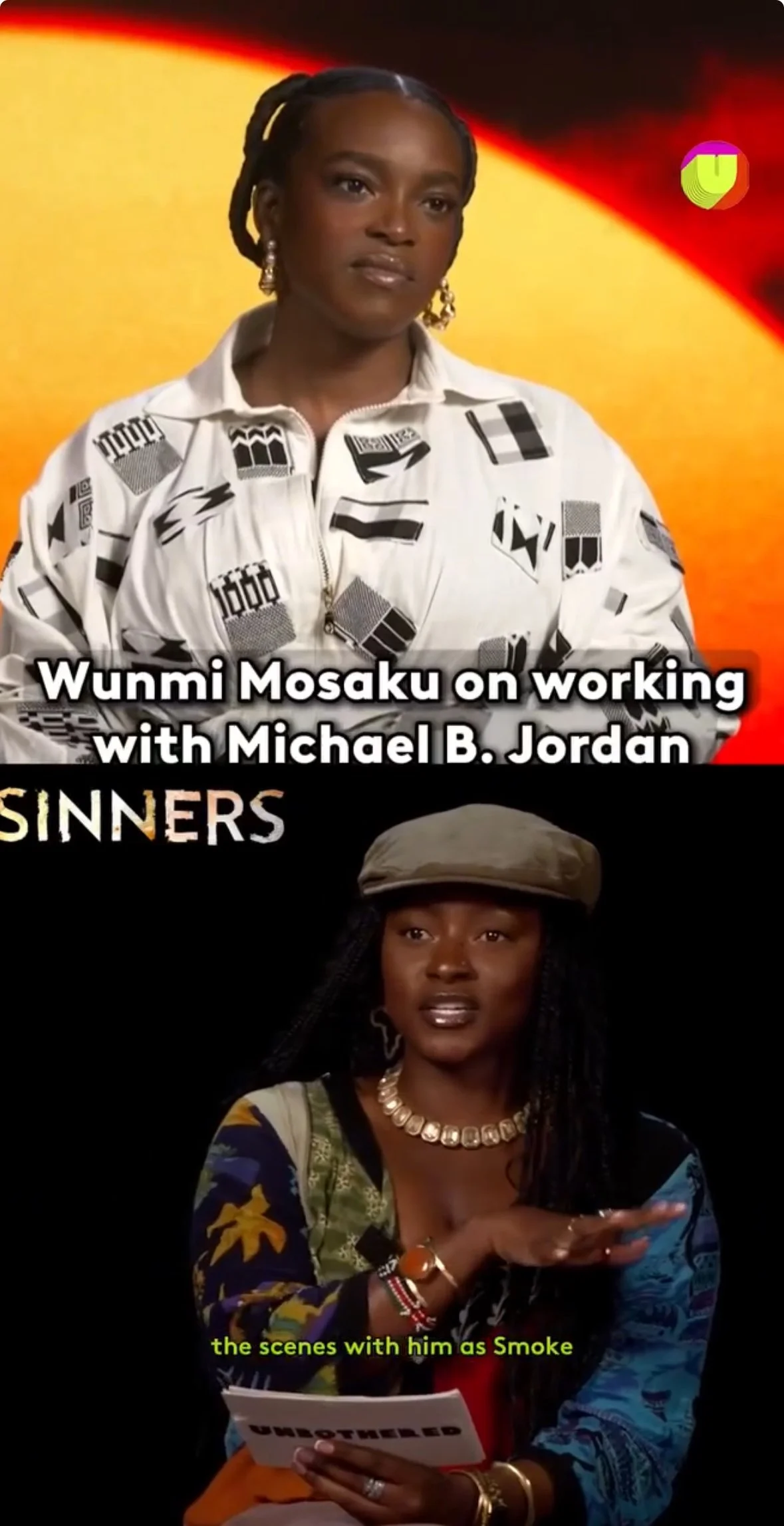 Wunmi Mosaku on working with Michael B. Jordan