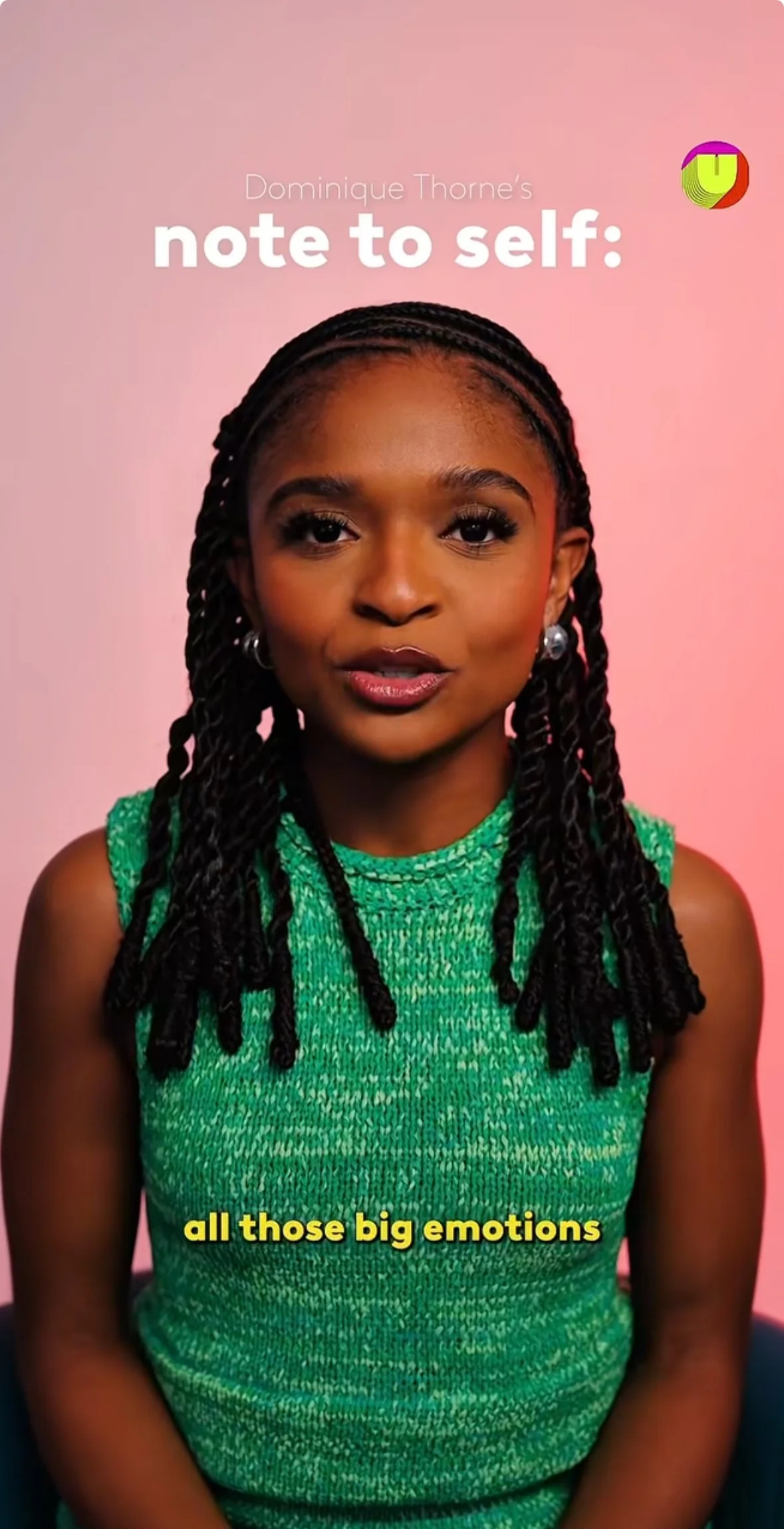 'Note to Self' with Dominique Thorne