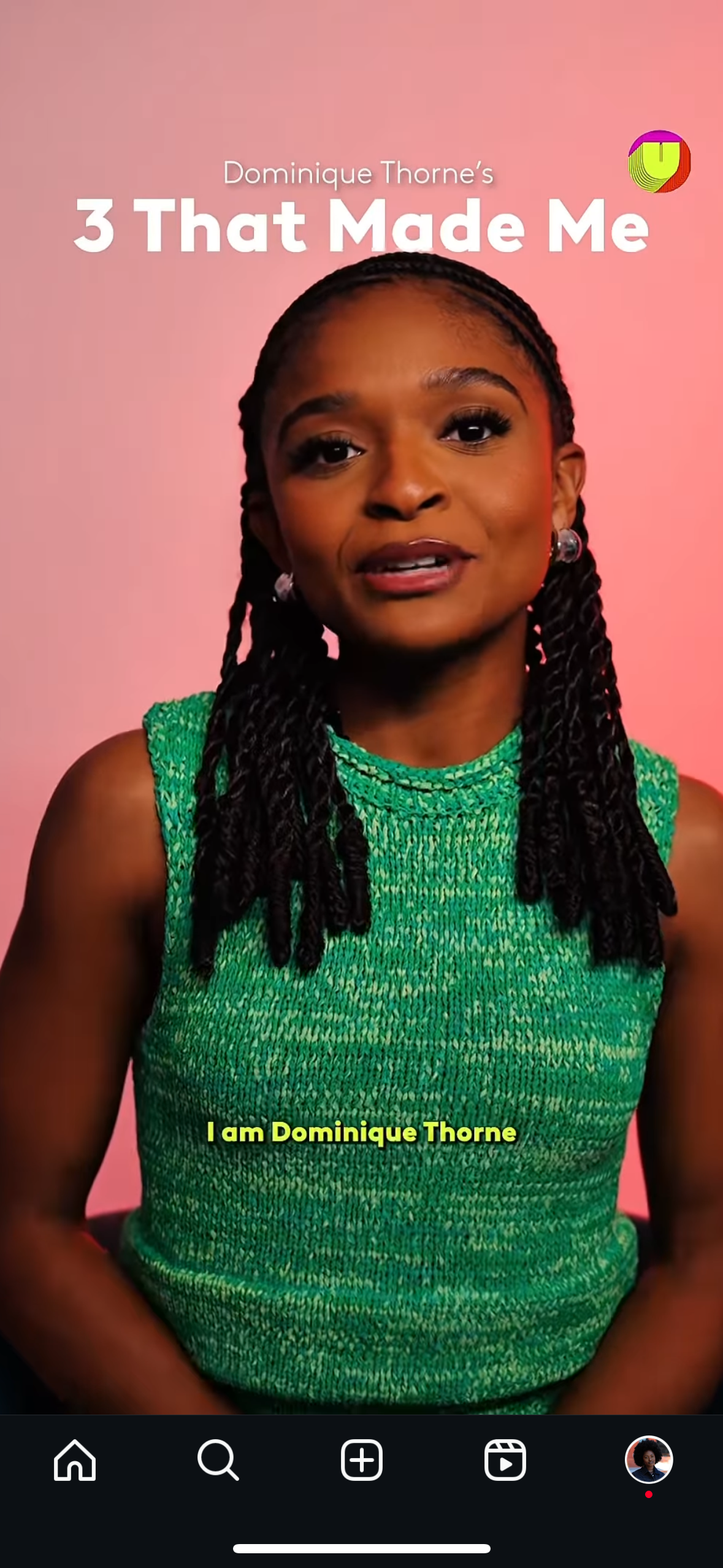 Dominique Thorne for '3 That Made Me' with Unbothered