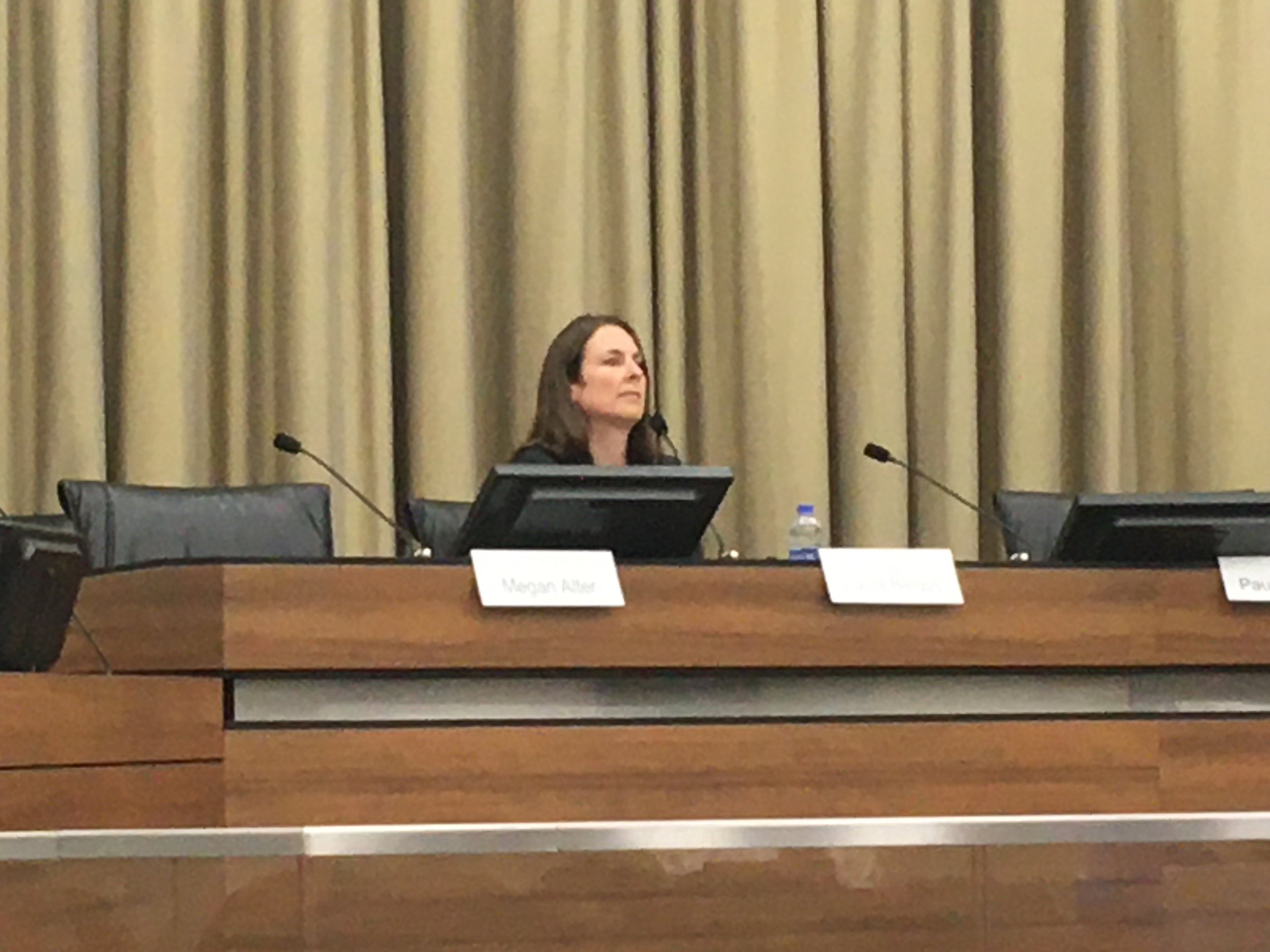 Laura Bergus Participates in the League of Women Voters Forum