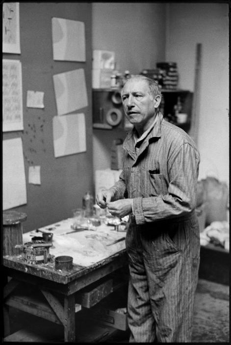 Portrait of Jack Tworkov by Henri Cartier-Bresson, New York 1968