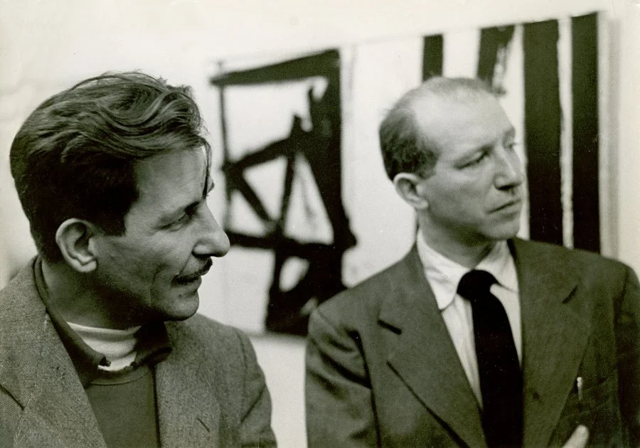Jack Tworkov and Franz Kline, c.1951