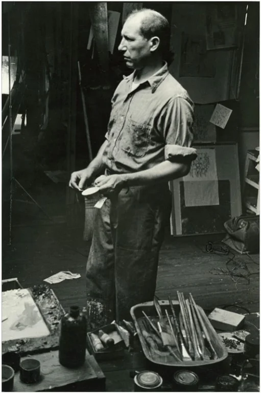 Portrait of Jack Tworkov by Rudolph Burckhardt, c.1953