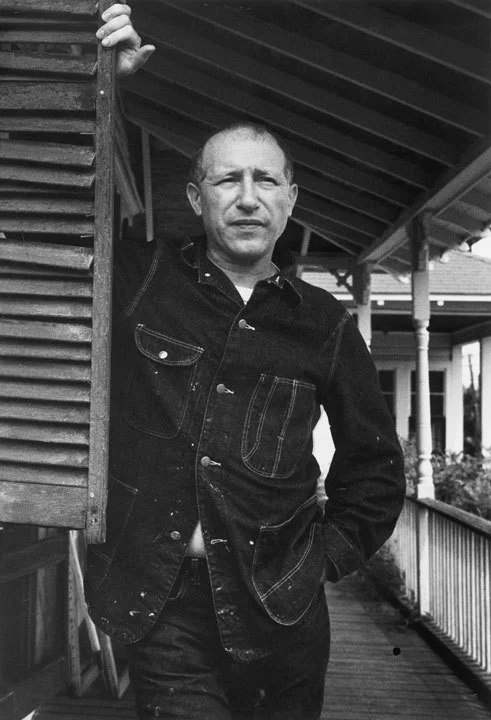 Portrait of Jack Tworkov by Marvin Lazarus, Provincetown 1959