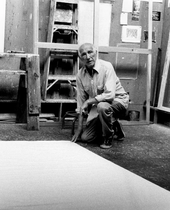 Portrait of Jack Tworkov by Howard Wise, Provincetown 1974