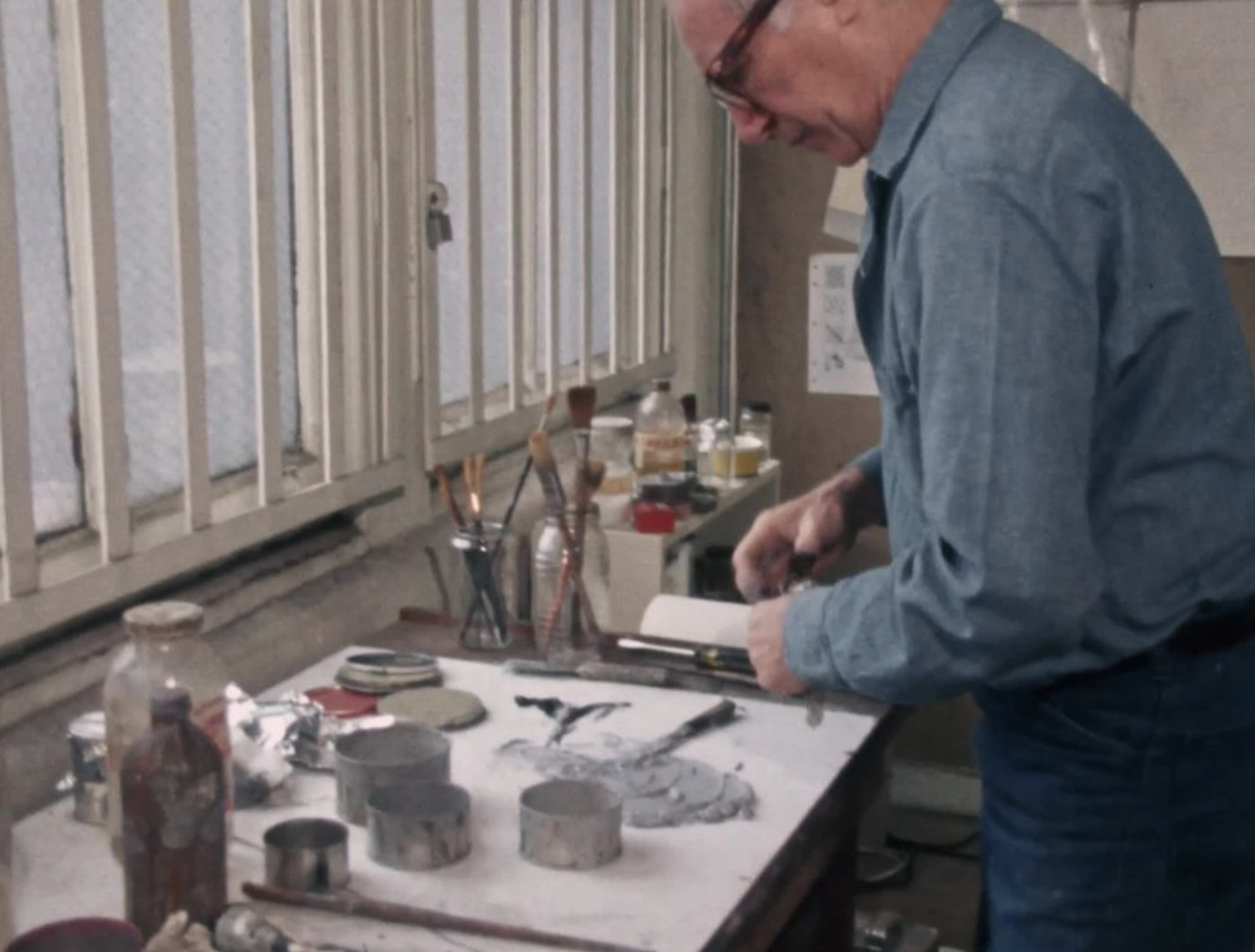 From the archive: Jack Tworkov in "The New York School," 1972