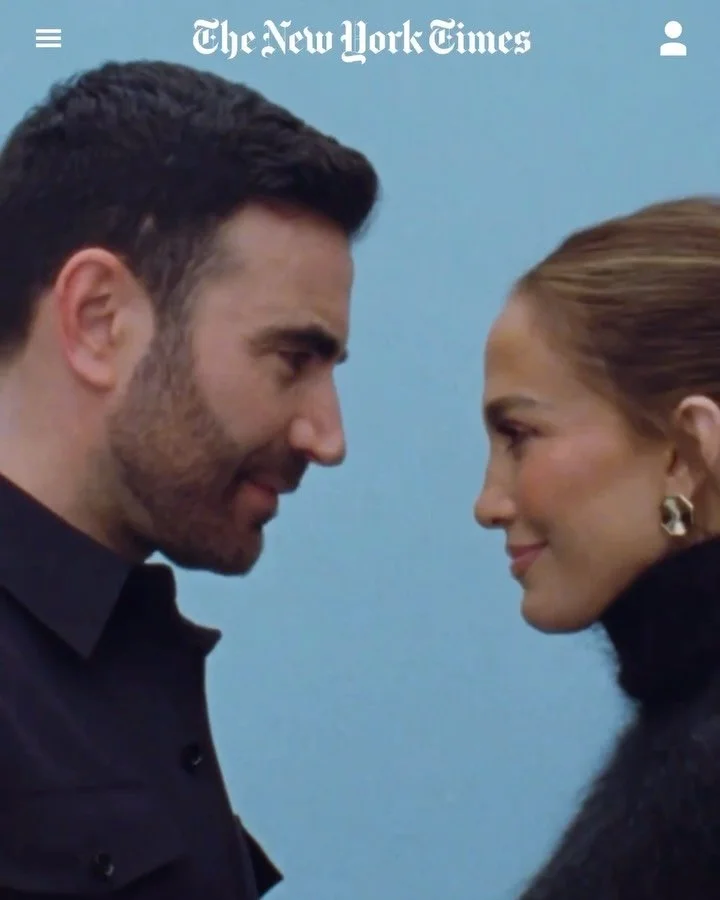 For the @nytimes, I sat down with Jennifer Lopez and Brett Goldstein for a long chat about &ldquo;Office Romance,&rdquo; romantic comedies and romance, in general. Swipe for a few excerpts, and gift link in stories. 📷: @selashiloni