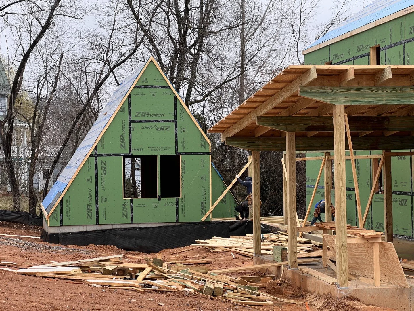 Longhouse Frame A Preordained Longhouse (Process) — Longhouse Architects