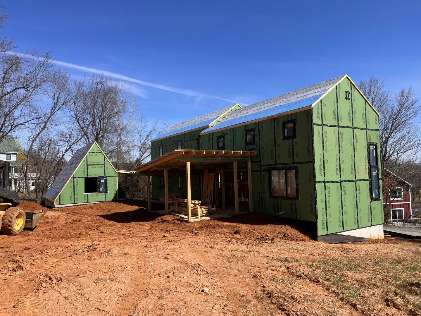 Longhouse Frame A Preordained Longhouse (Process) — Longhouse Architects