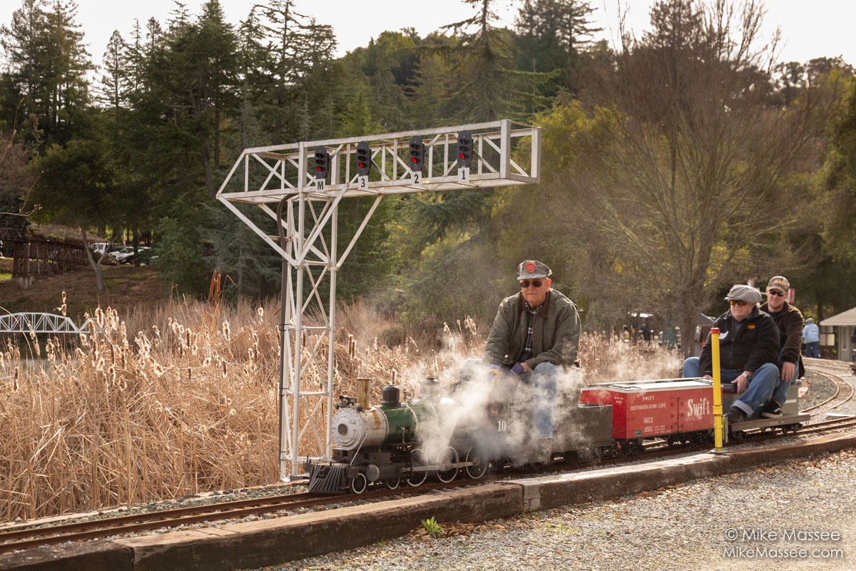 Main yard signal system.