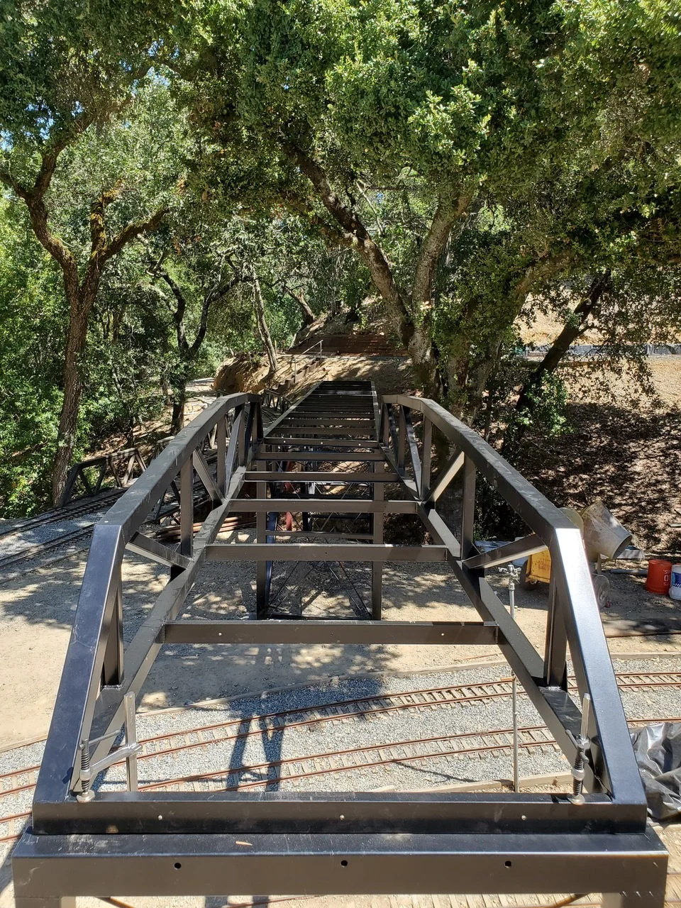 Ready for track to be laid