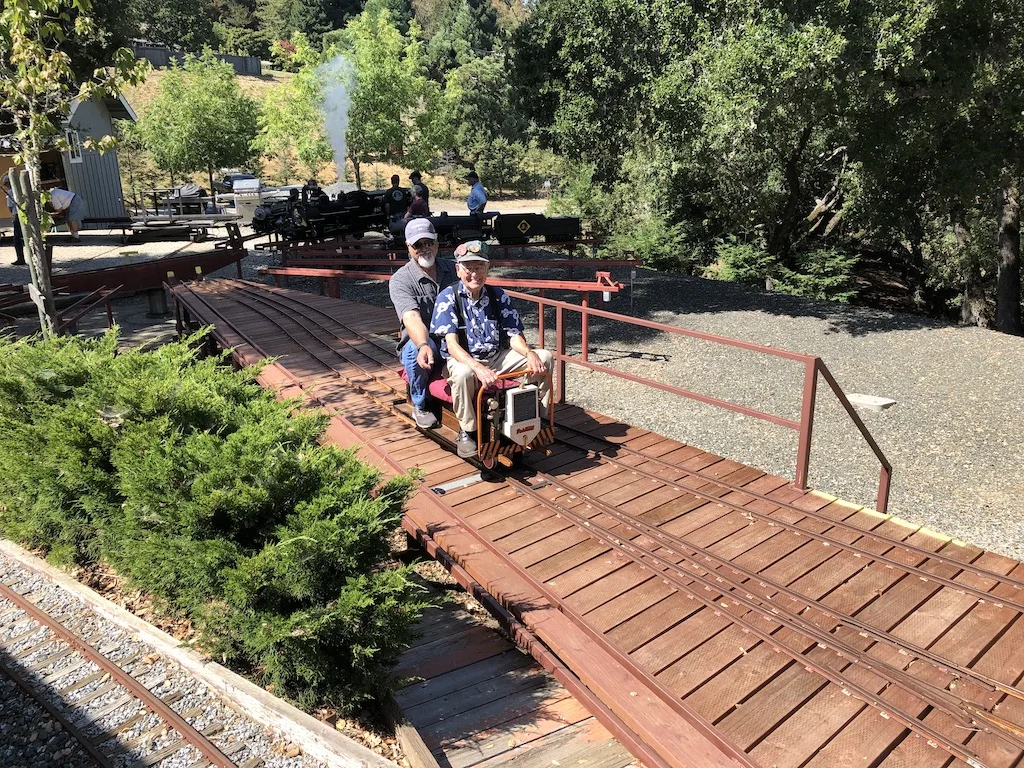 Bill heads out for a romp around the ROW