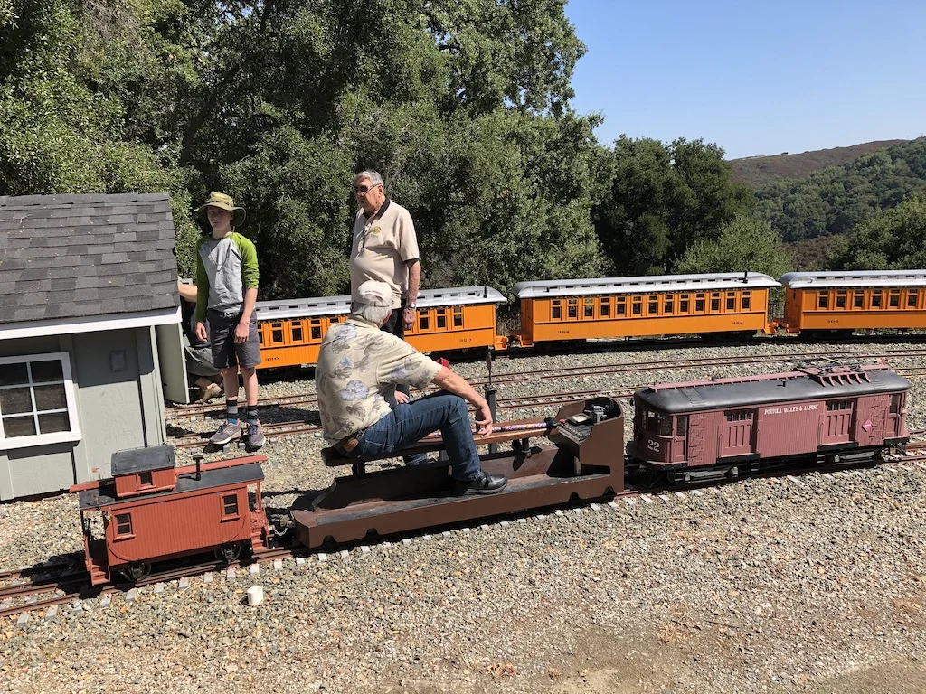 Building the K-36 consist is easy with the new car barn