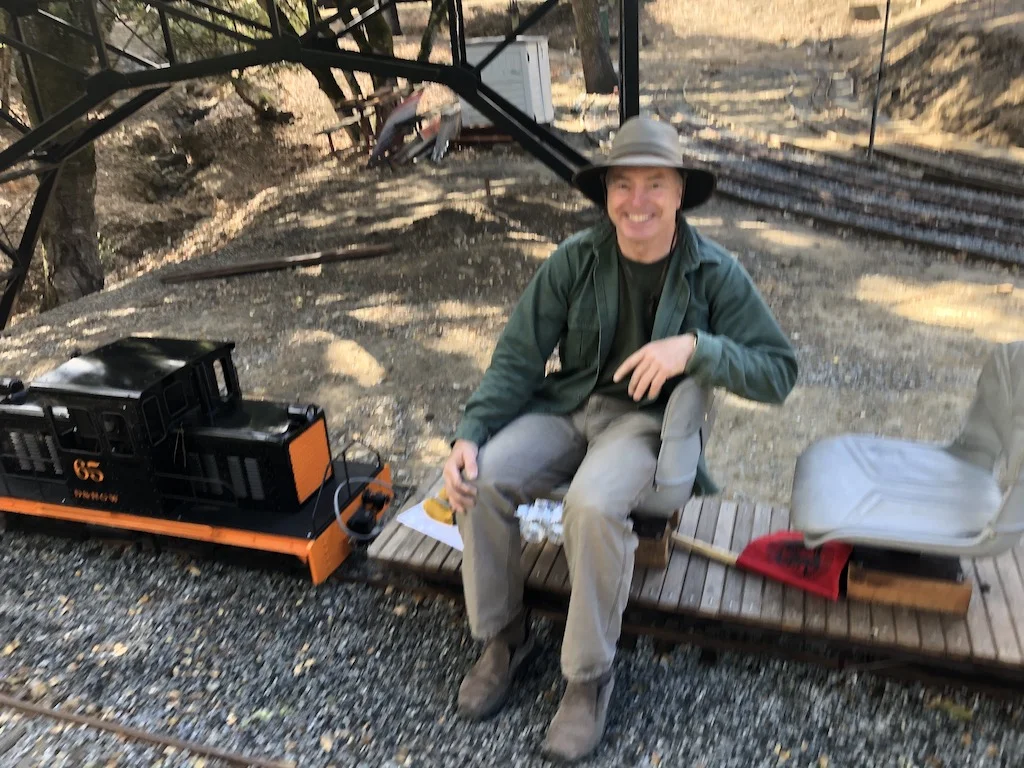 Bruce gets ready to take the K-36’s consist out