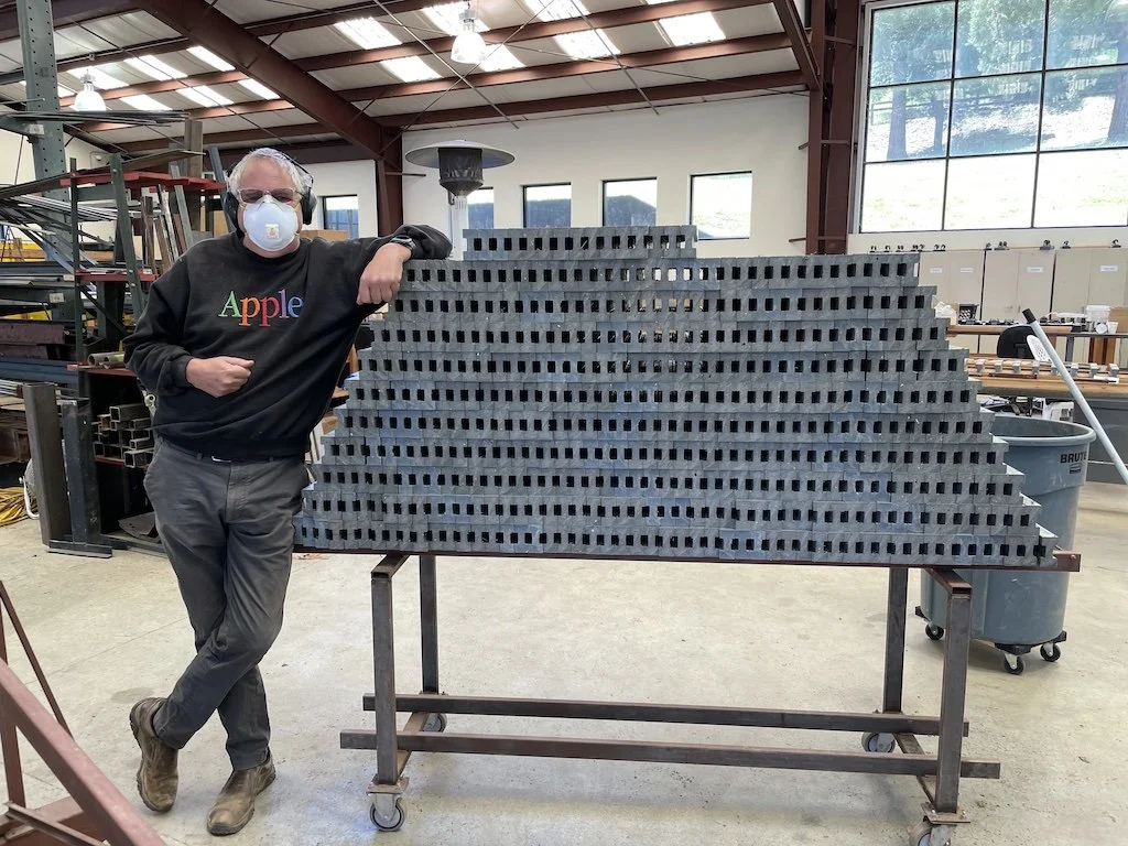 Russ’s cut ties are now ready to be routed