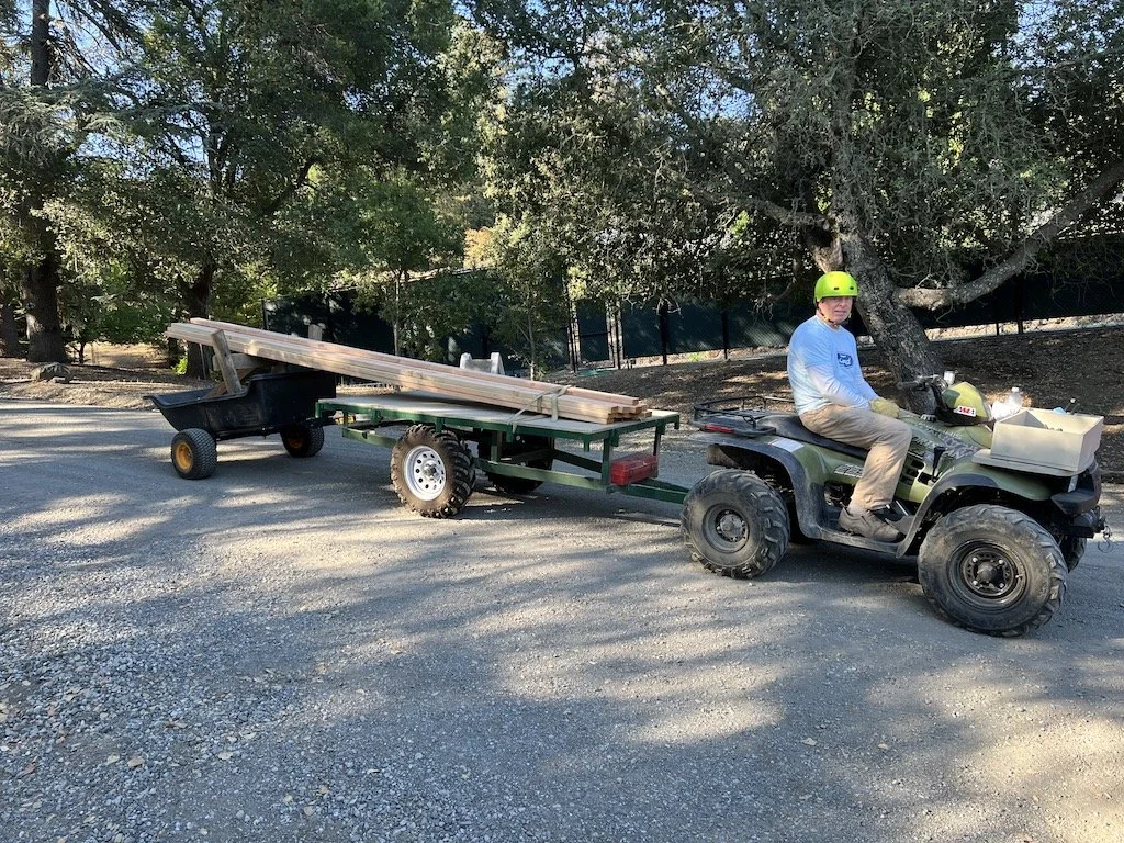delivered it for installation