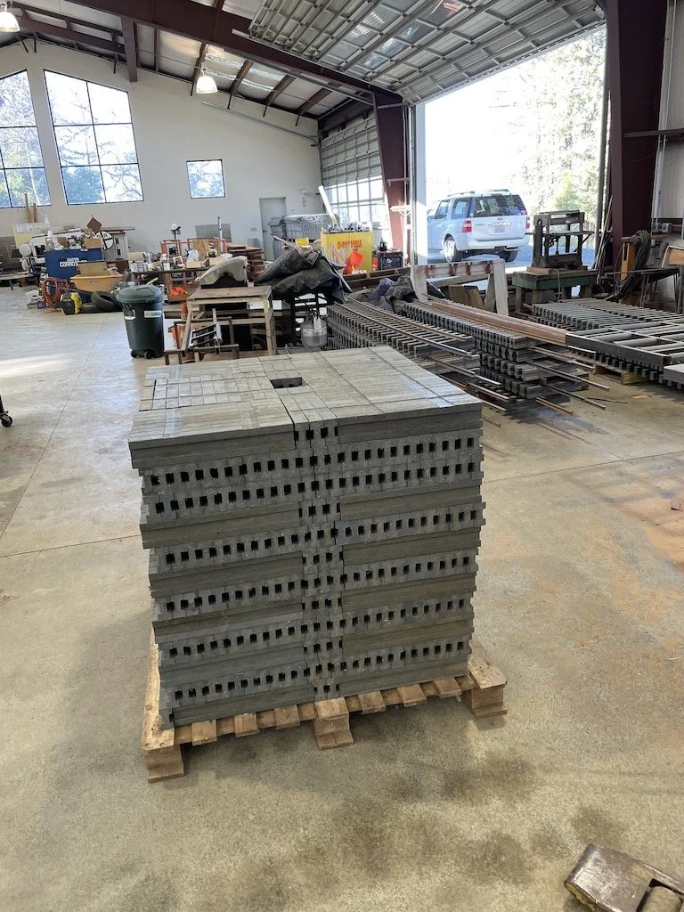 One pallet to go before we need to start cutting ties again