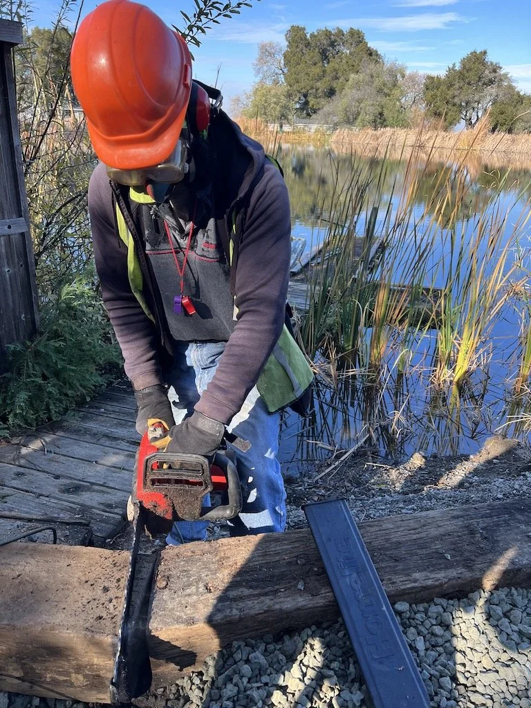 Cutting a nice line for a tie joint