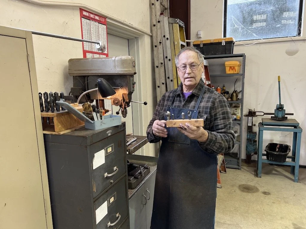 Tom started to work on on the brakes for the new club engine