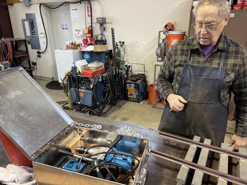 Tom would like to sell an extra magnetic drill to the club