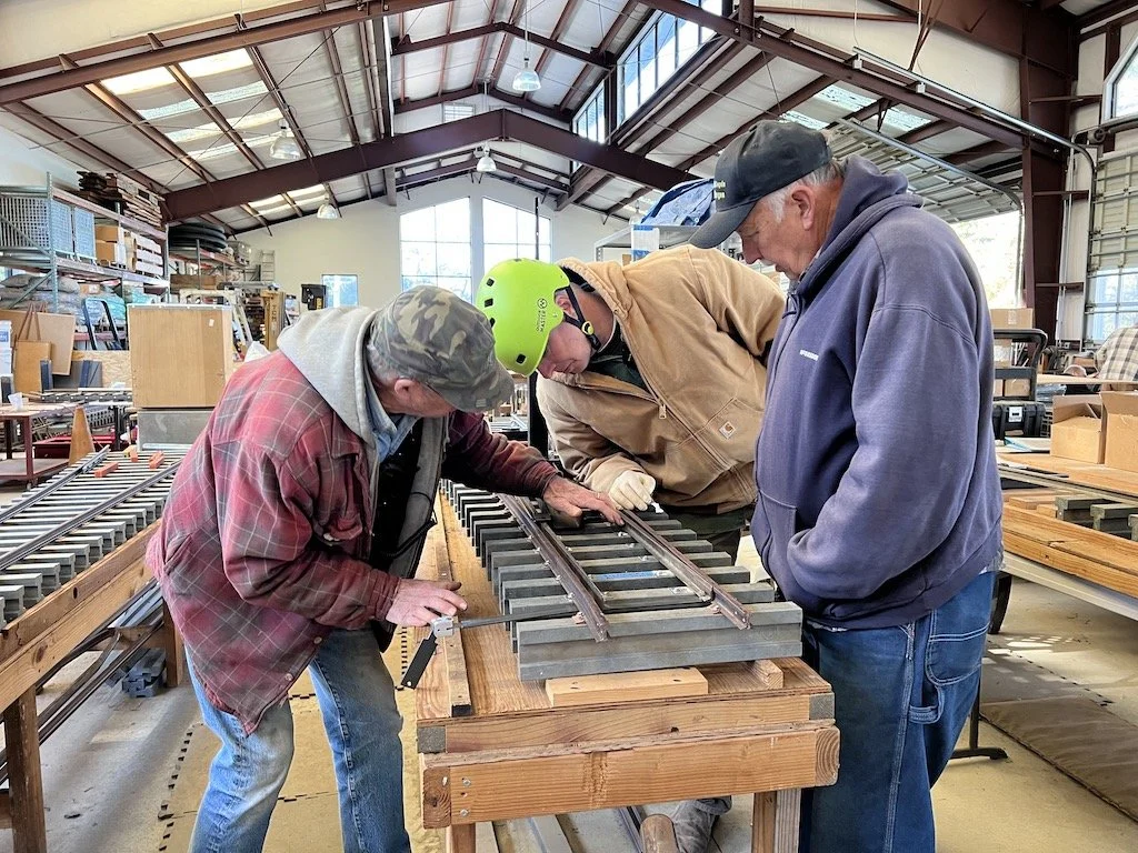 Bill, Bruce, & Ed ponder switch points and why they spring back a bit