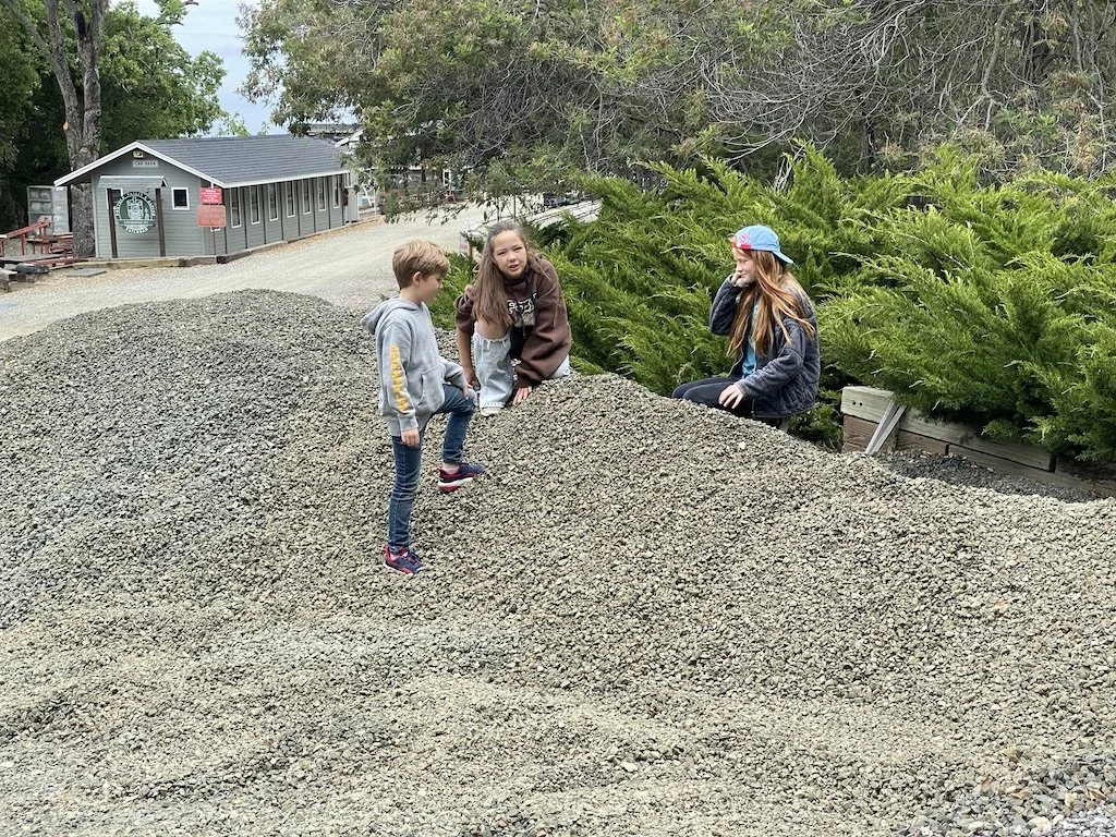 Trains?  We love gravel mountain!