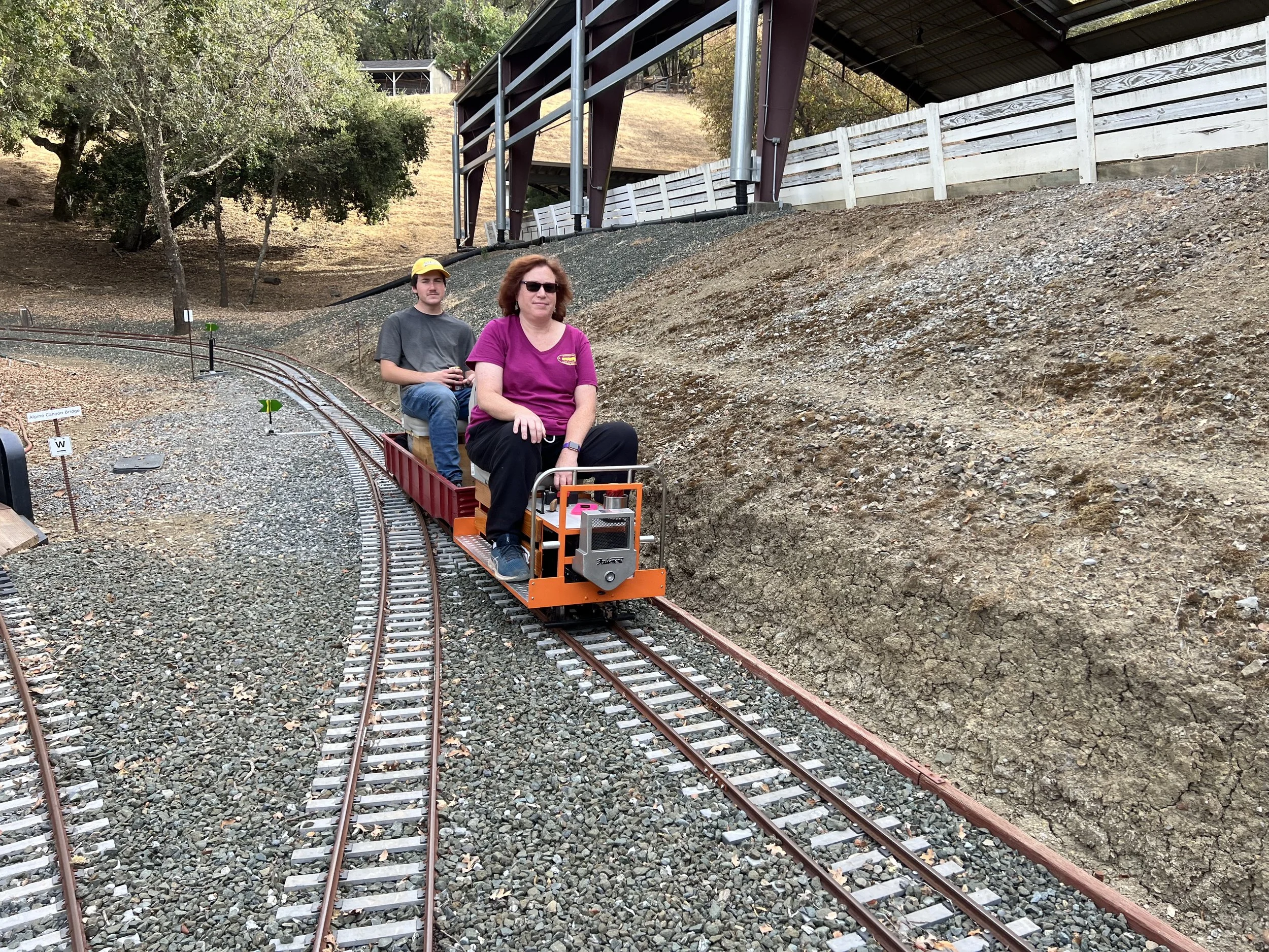 Racing to the scene of chocolate