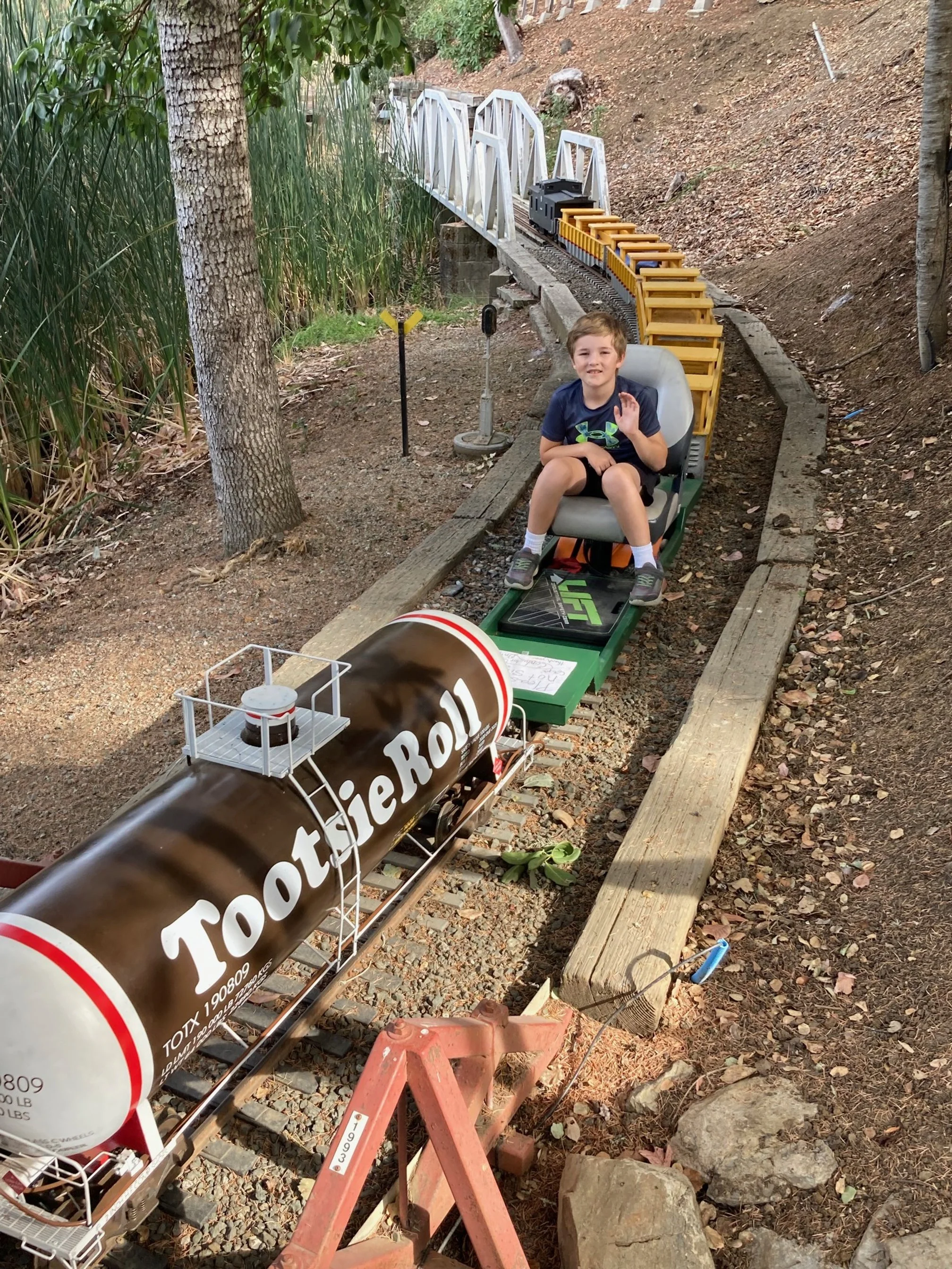Brandon always runs the longest train