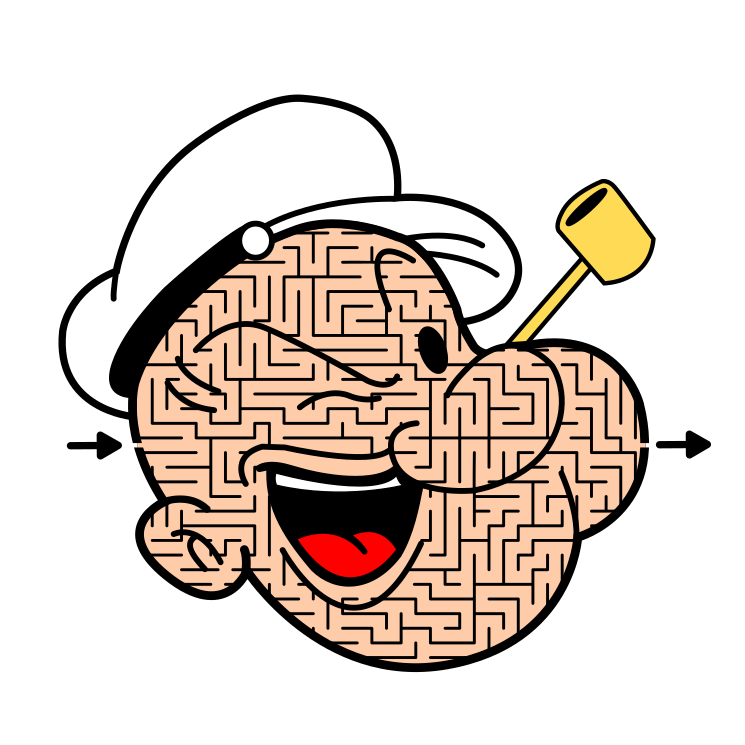 Popeye Maze