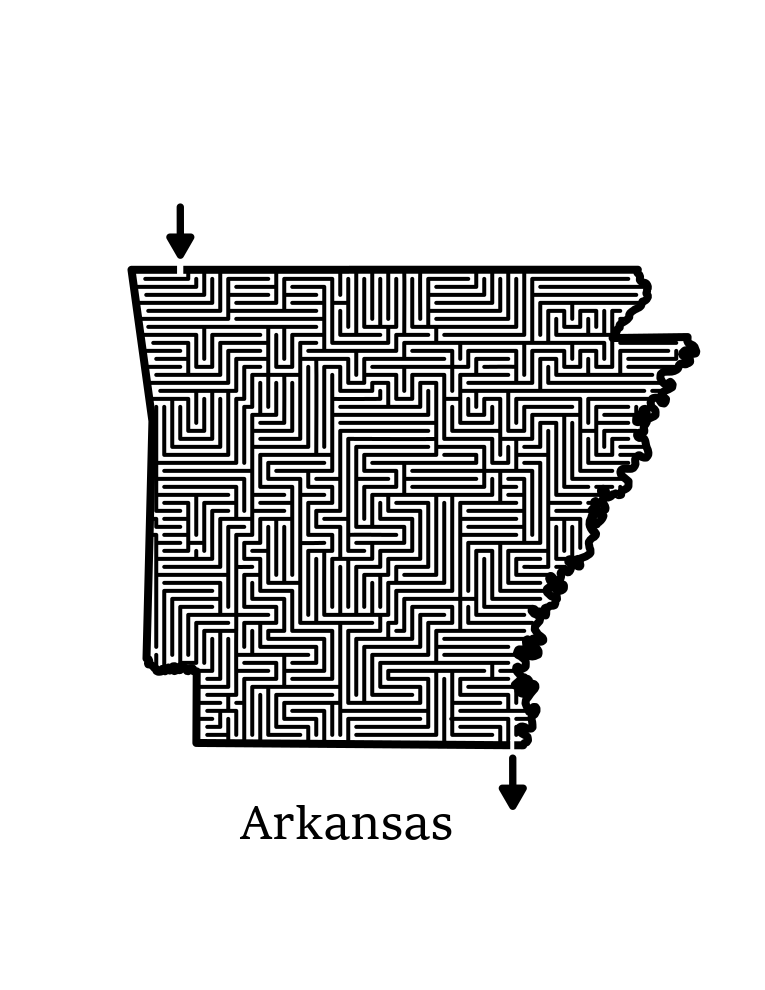 Arkansas Maze