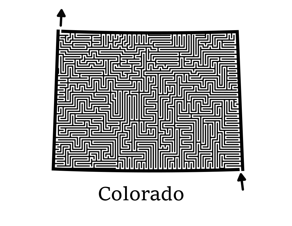Colorado Maze