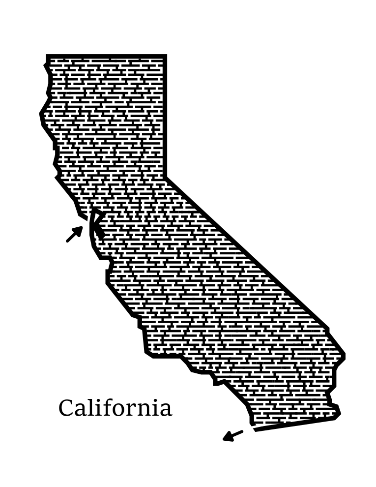 California Maze