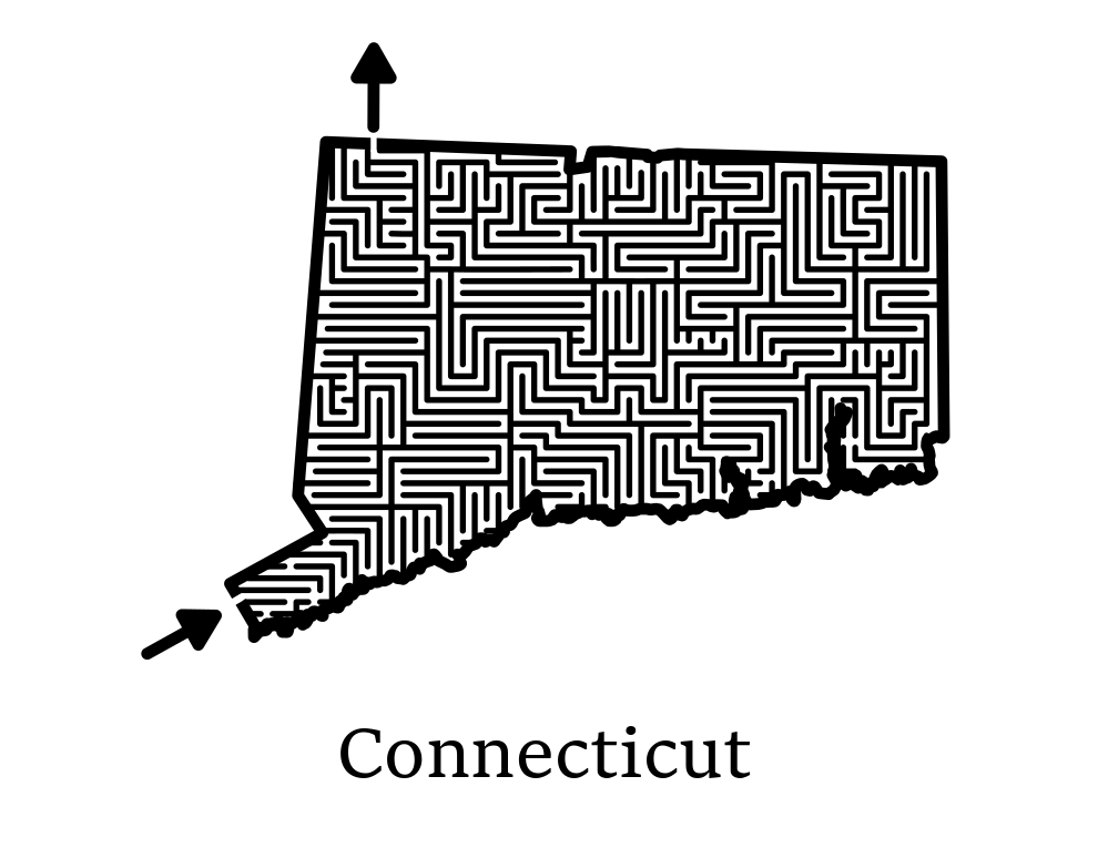 Connecticut maze