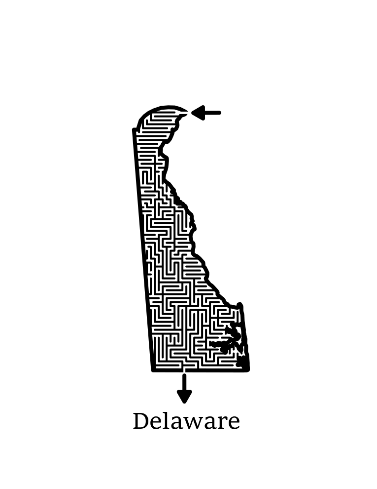 Delaware maze
