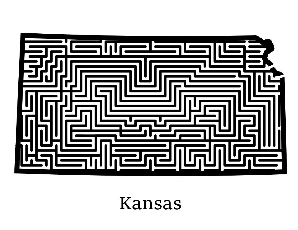 Kansas maze