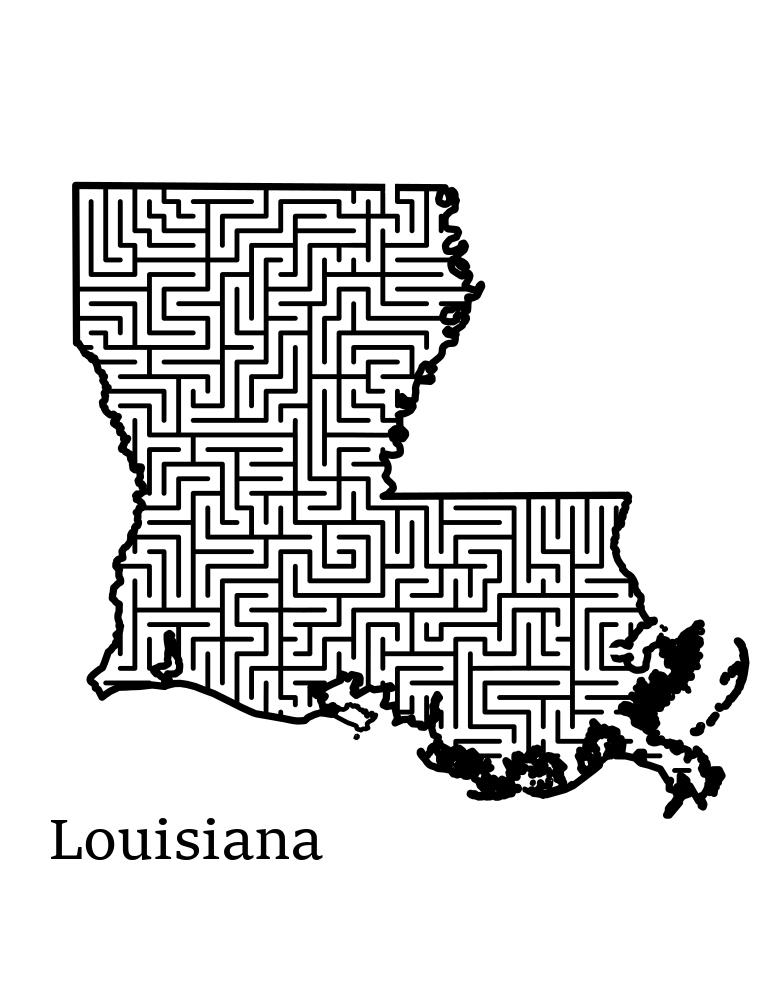 Louisiana Maze