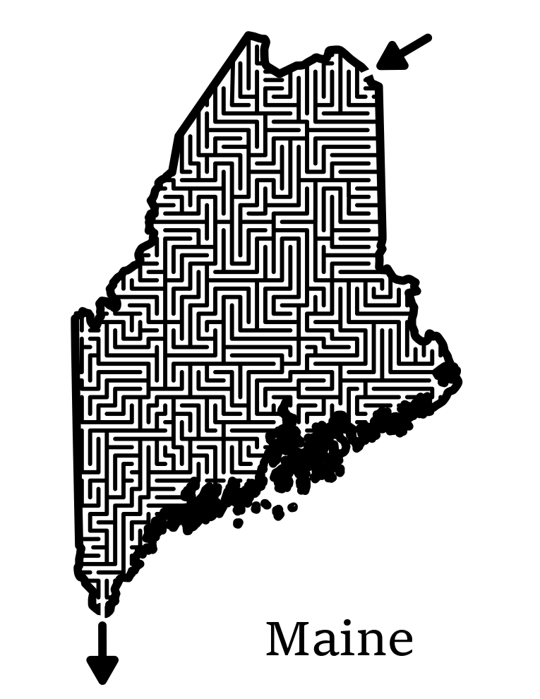 Maine Maze