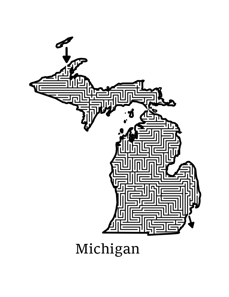 Michigan Maze