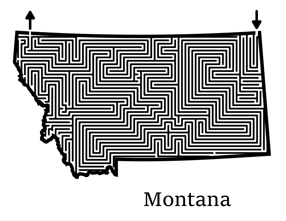 Montana maze