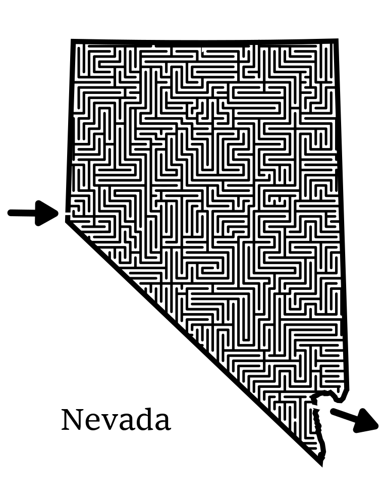 Nevada Maze