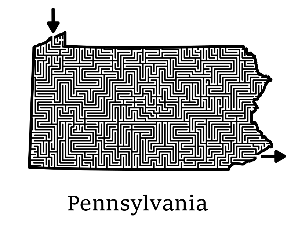 Pennsylvania Maze