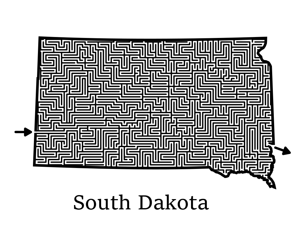 South Dakota Maze