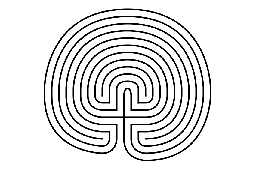 How to Draw an 11 Circuit Classical Labyrinth