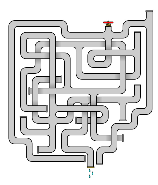 How to Make a Pipes Maze