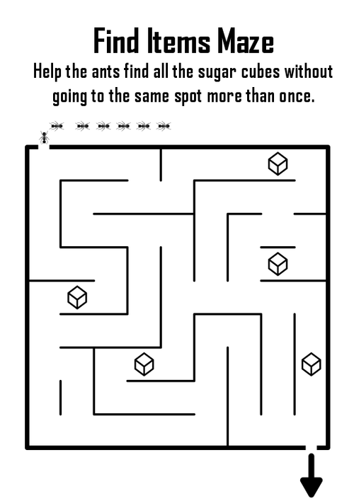 Maze options - Conditional Path options — Free Printable Mazes for All Ages
